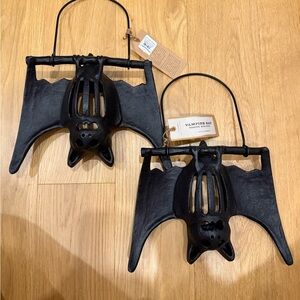 Set of two vintage Pottery Barm bar decor